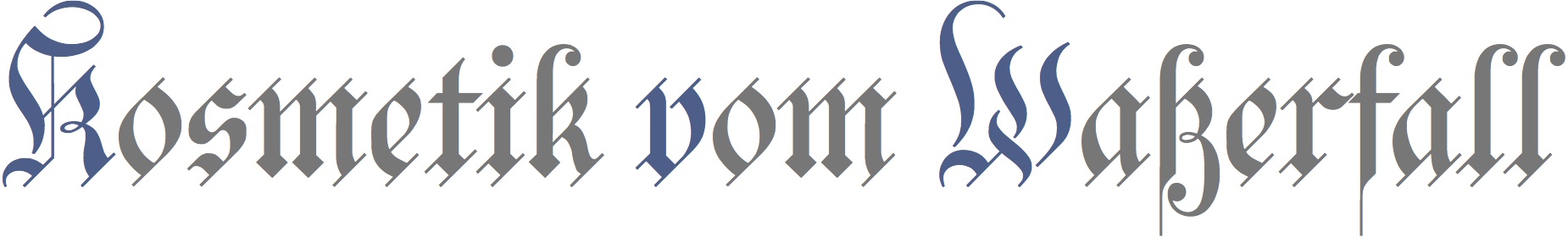 Kosmetik vom Waßerfall